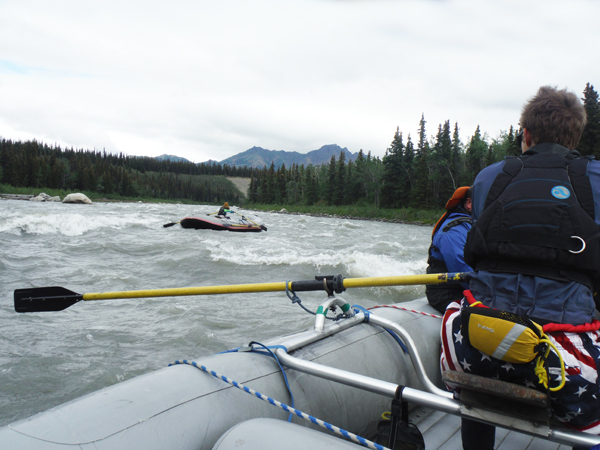 white-water raft trip